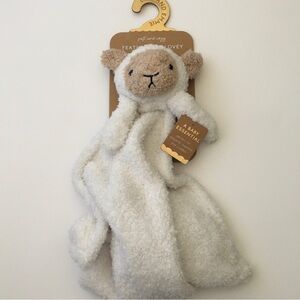 NEW Lovey Soft Baby Toy Lamb Security Blanket Feather Knit | Levi and Emmie